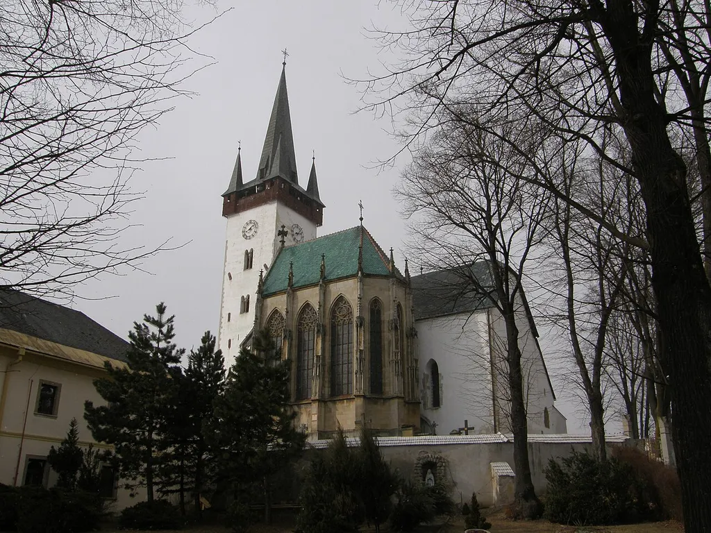 St Ladislaus' Church in Spišský Štvrtok.