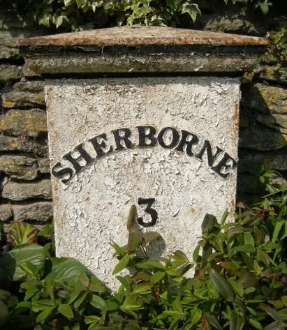 Old Milepost by the A352, Longburton