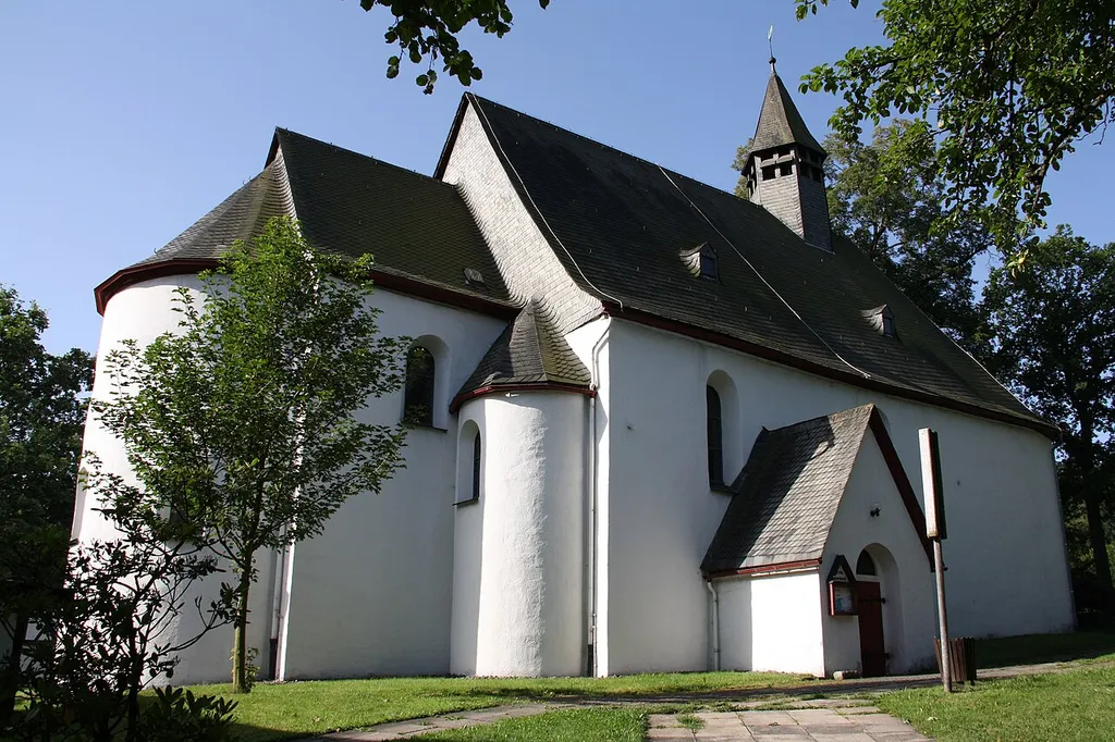 Church in Raumland, cultural heritage monument in Bad Berleburg