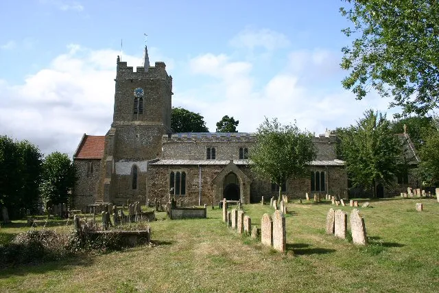 Lakenheath Church. Dedicated to St Mary the Virgin, this church is one of the most interesting in Suffolk, with a Norman font, angel roof and several wall paintings.