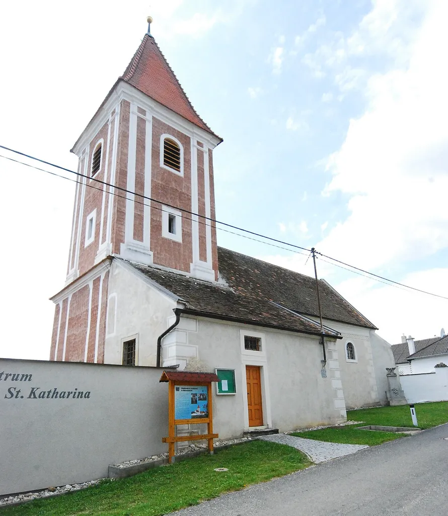 Die Kirche von Oberretzbach in Niederösterreich