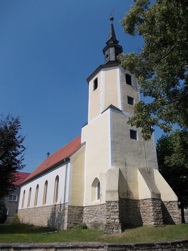 Bröckau church (Schnaudertal, district: Burgenlandkreis, Saxony-anhalt)