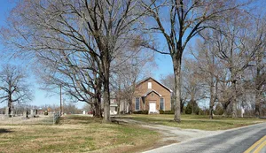 Cross Roads Presbyterian Church and Cemetery and Stainback Store