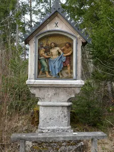 Kreuzwegstation Burg in Wielenbach