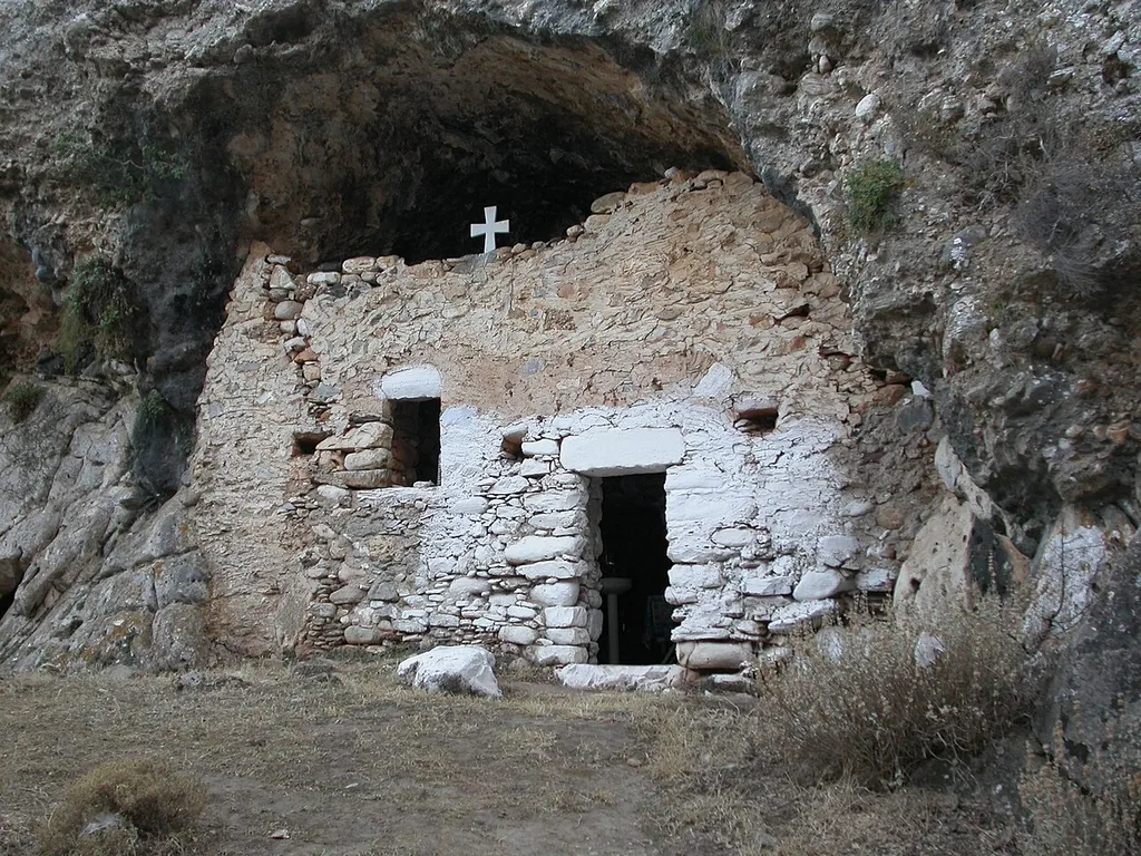 Panagia (Virgin Mary) of the Cave near Damarionas and Damalas, Naxos, Greece
