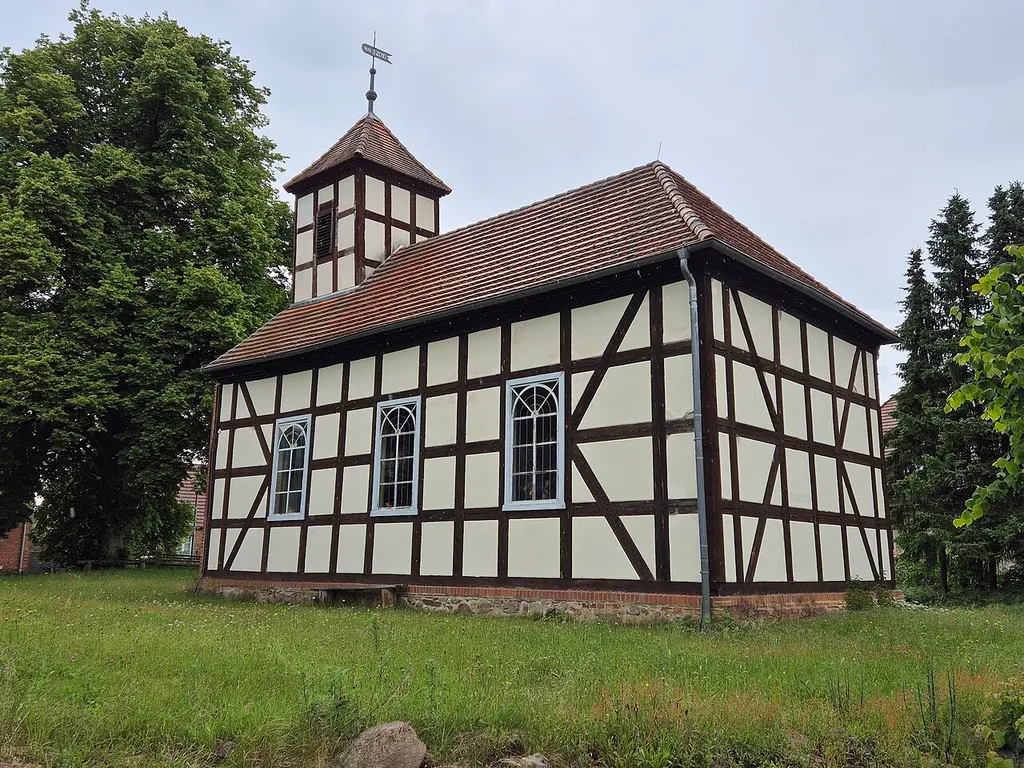 Dorfkirche Bölzke (Pritzwalk), Südosten; Denkmalnummer 09160182