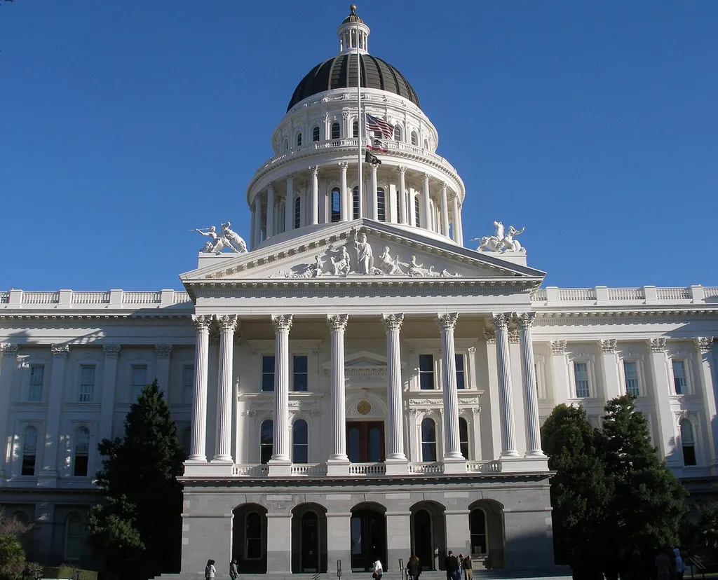 California State Capitol — in Sacramento.