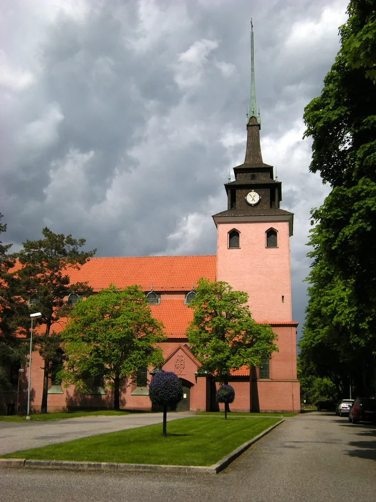 Sandvikens kyrka. Bergslagssafari 2010.