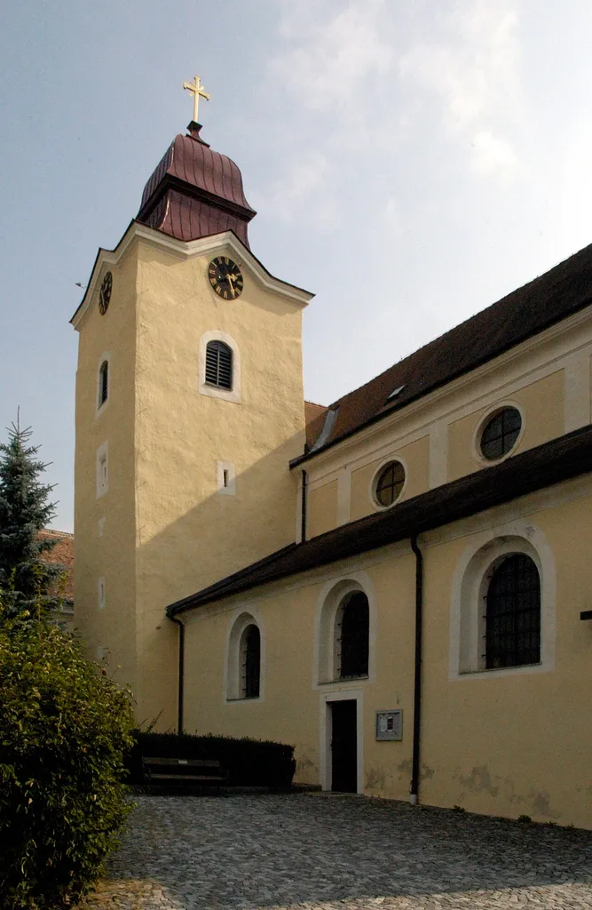 Katholische Pfarrkirche heiliger Laurentius in Unternalb, Gemeinde Retz