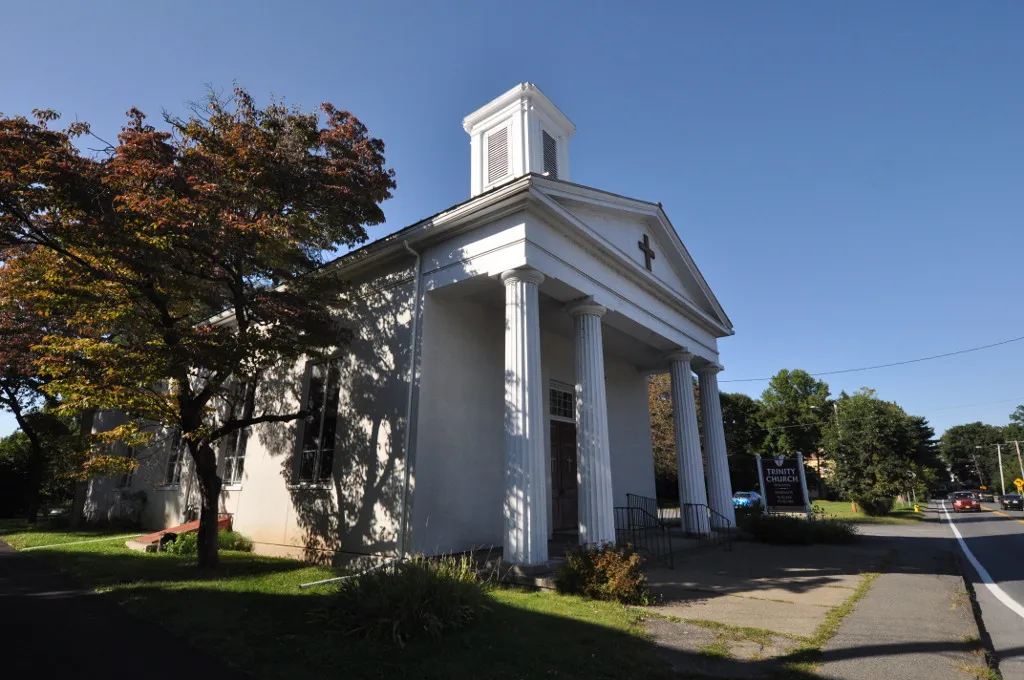 Trinity Episcopal Church Complex, Kingston, New York. The church.