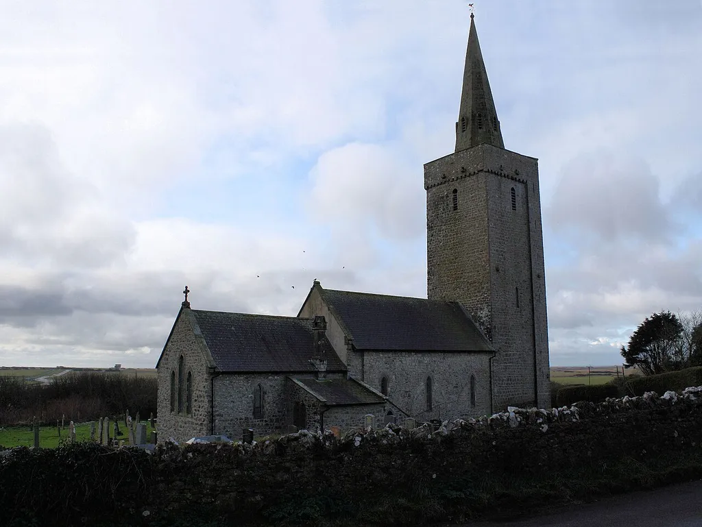 St Mary's Church, Warren, Castlemartin, Pembrokeshire, Wales