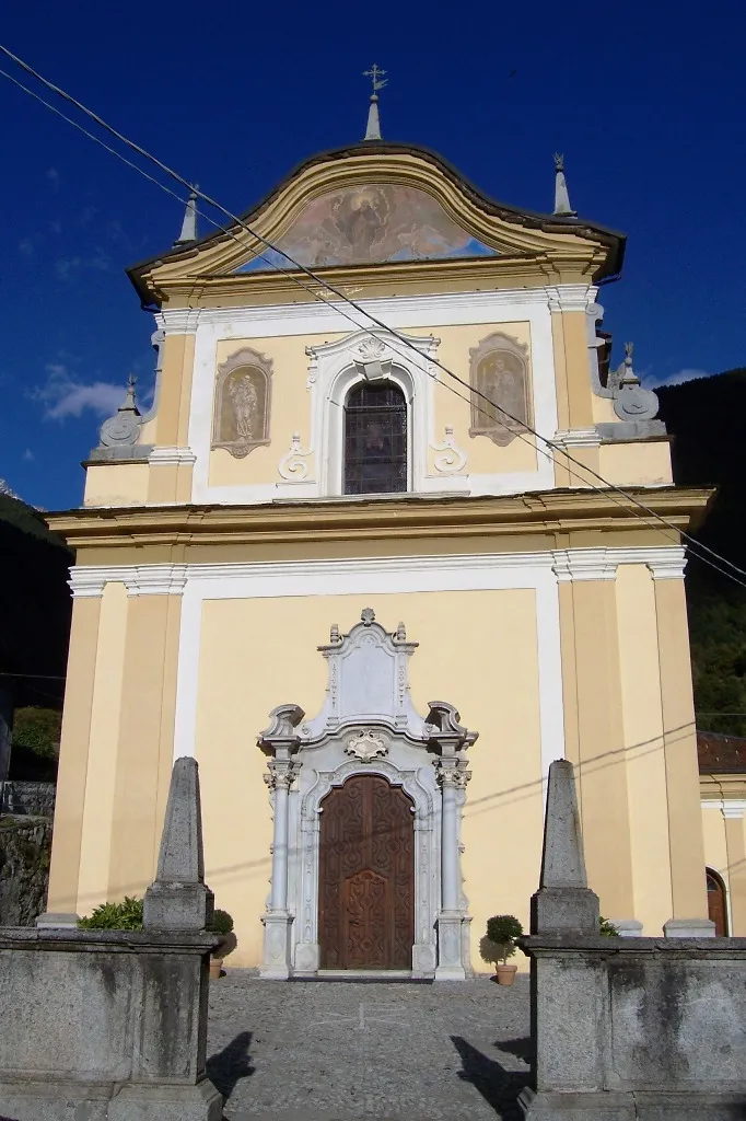 Church of Saint Anthony the Great. Rino, Sonico, Val Camonica