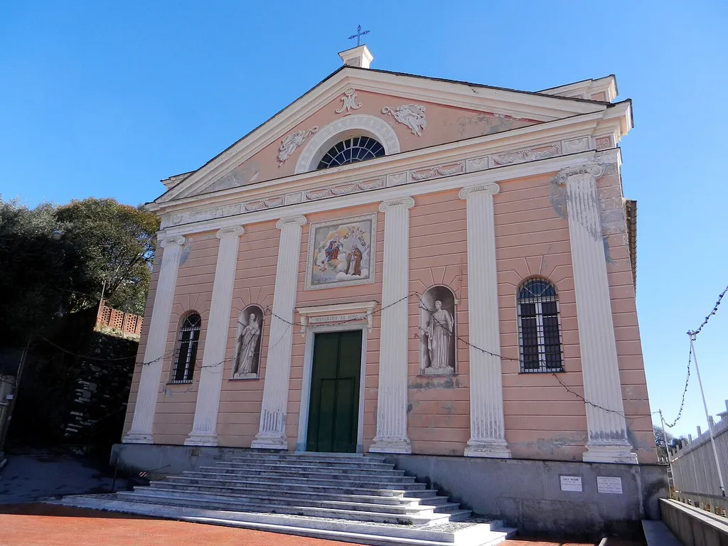 Genova Multedo, la chiesa di S. Maria di Monte Oliveto