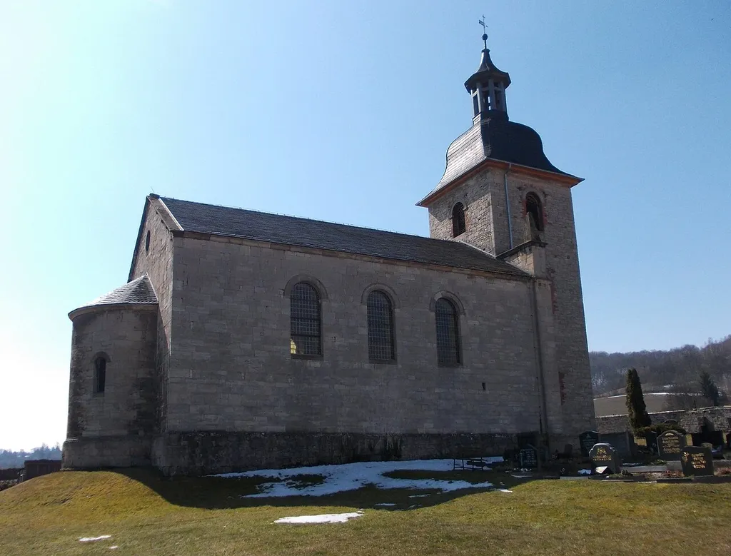Nissmitz church (Freyburg/Unsrut, district of Burgenlandkreis, Saxony-Anhalt)