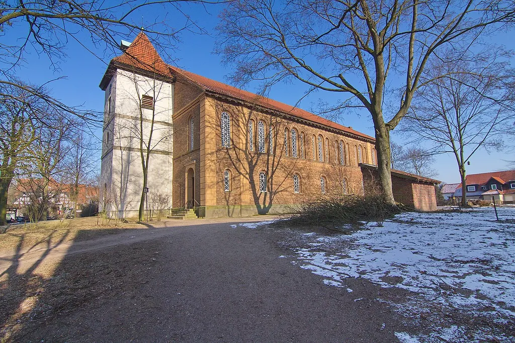 Kirche in Brelingen (Wedemark), Niedersachsen, Deutschland.