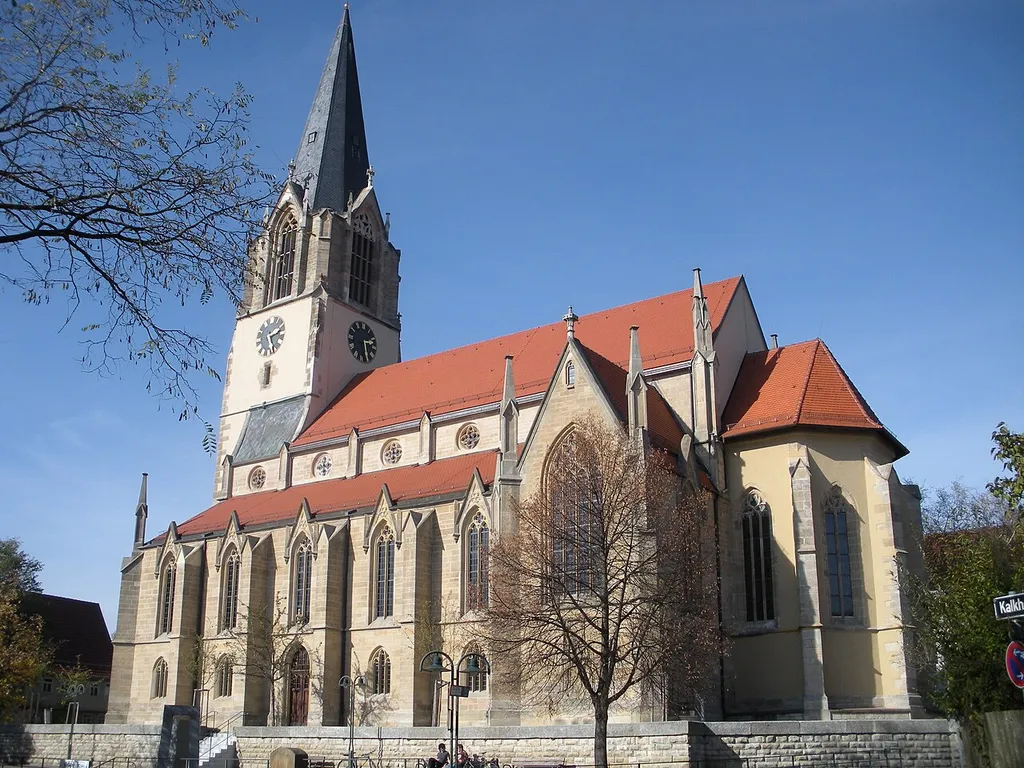Protestant Church of Martin in Stuttgart-Möhringen