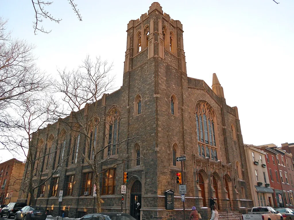 Wesley AME Zion Church listed on the NRHP on December 1, 1978 1500 Lombard Street in the Rittenhouse Square East neighborhood of Philadelphia