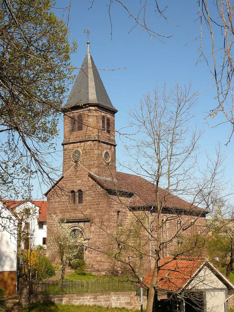 Dorfkirche in Eichenberg-Dorf, Gemeinde Neu-Eichenberg, Nordhessen