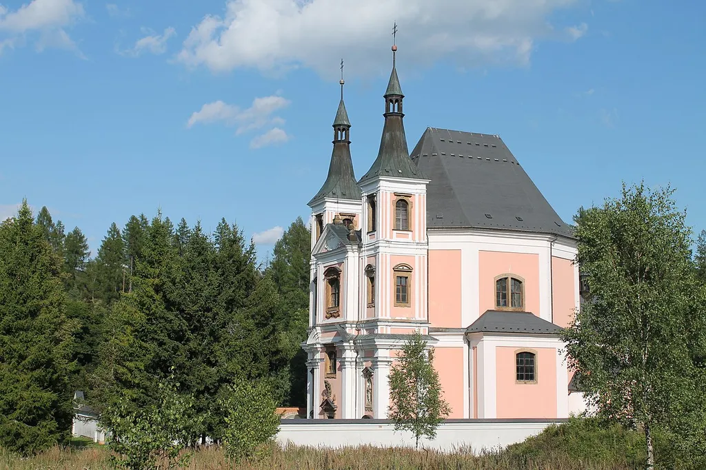Church of Saint Anne and Saint James the Greater, Stará Voda, Město Libavá, Olomouc District, Czech Republic