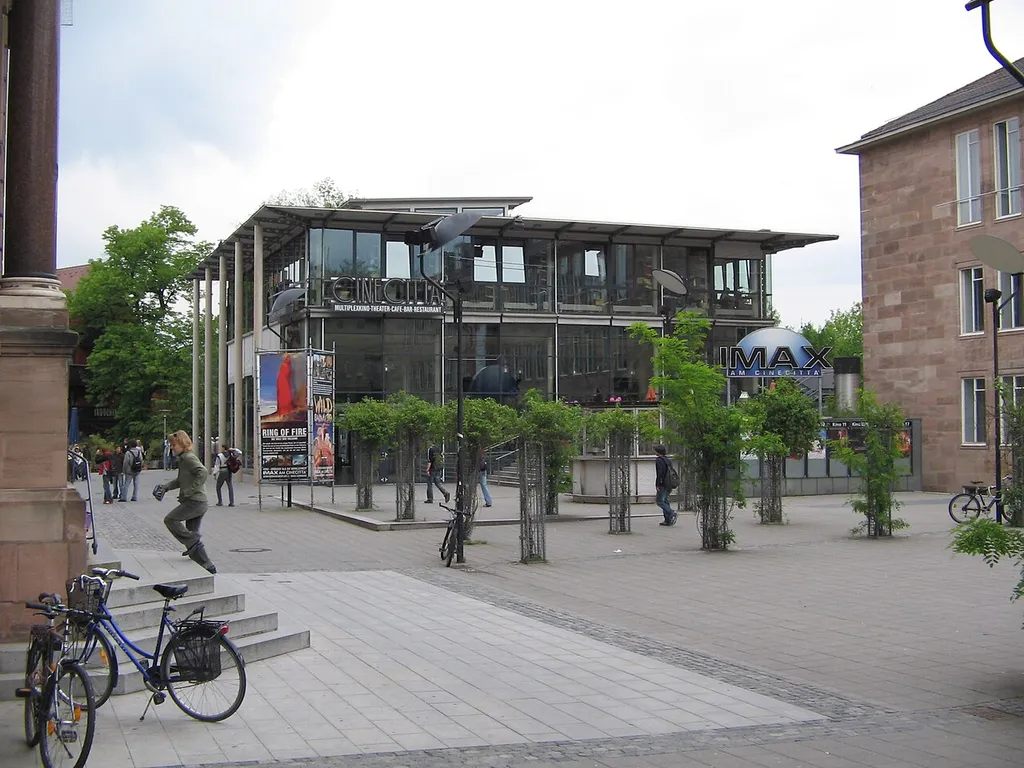 The foyer of the cinema Cinecittà in Nuremberg
