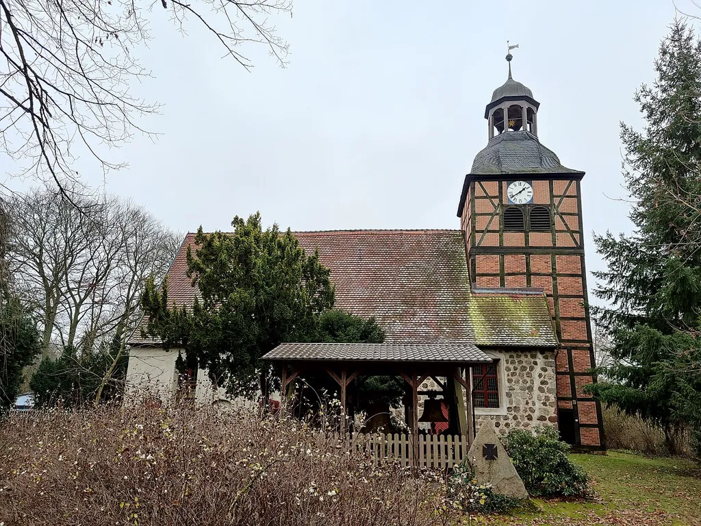 Evangelische Dorfkirche Dallmin, Gemeinde Karstädt, Landkreis Prignitz, Brandenburg, Deutschland