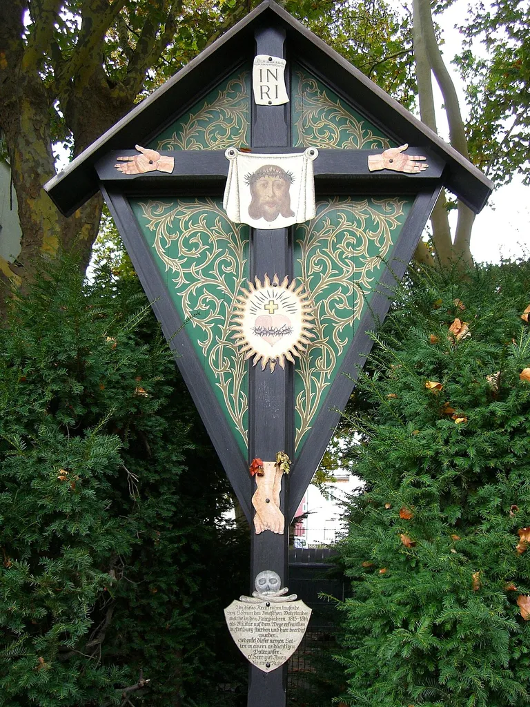 cross of five wounds Freiburg Stühlinger