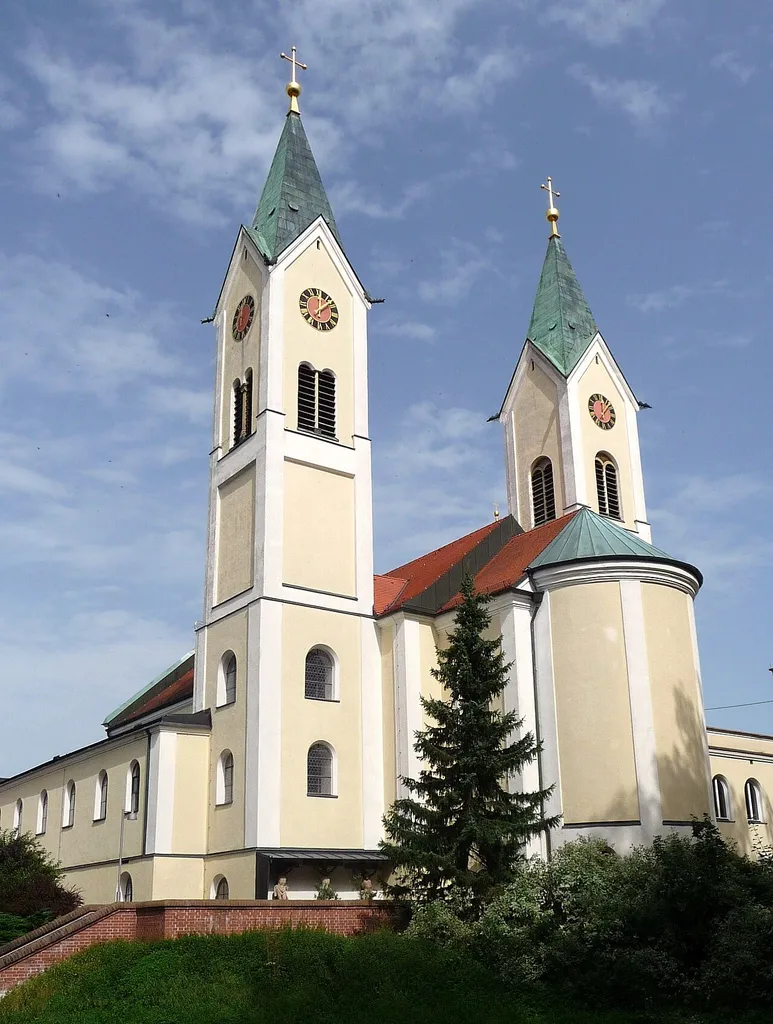 Die Wallfahrtskirche Maria Hilf in Vilsbiburg
