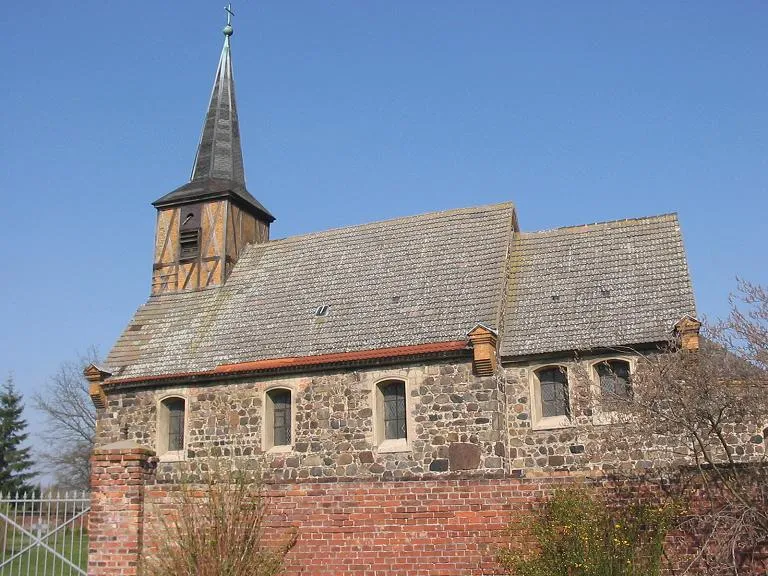 Stonechurch Polenzko, first reference in 1423. The village Polenzko is part of the municipality Polenzko and belongs to the the district Anhalt-Zerbst, state Saxony-Anhalt, Germany.