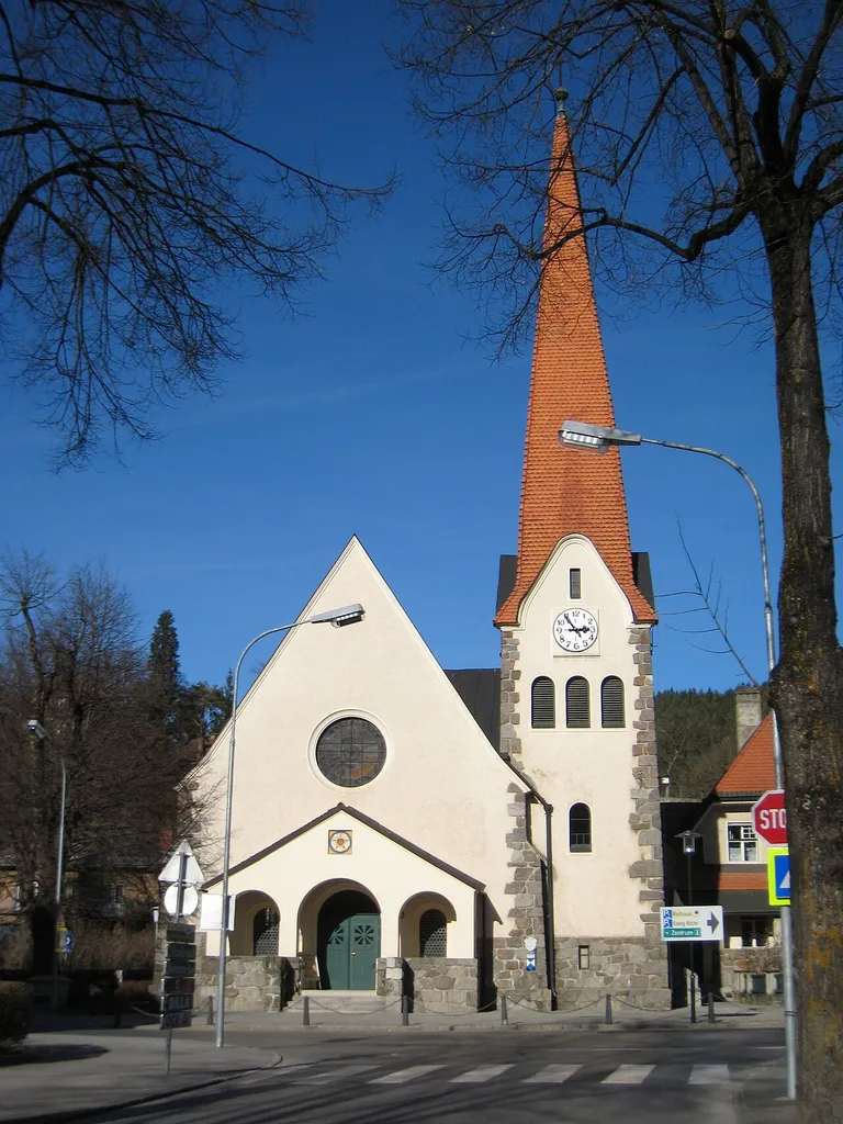 Martin Lutherkirche in Spittal an der Drau This media shows the protected monument with ObjektID 62953 in Austria. (Commons, de, Wikidata)