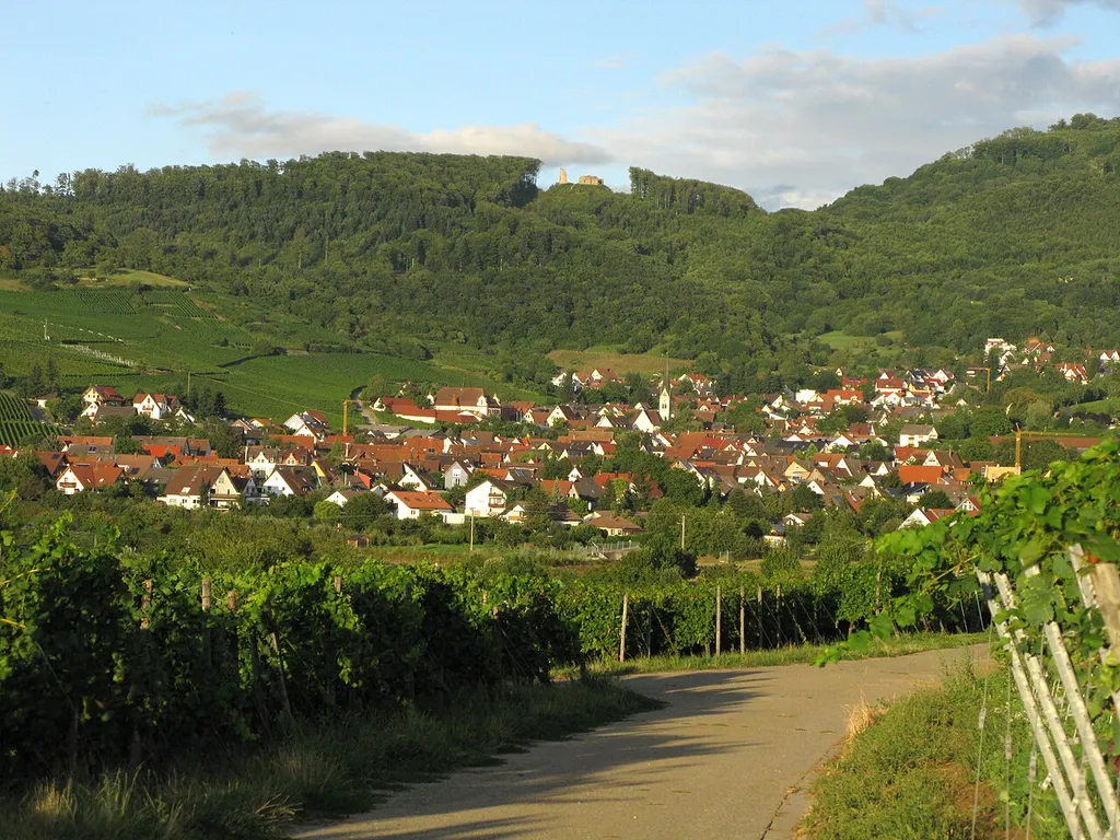 Ebringen mit Ruine Schneeburg