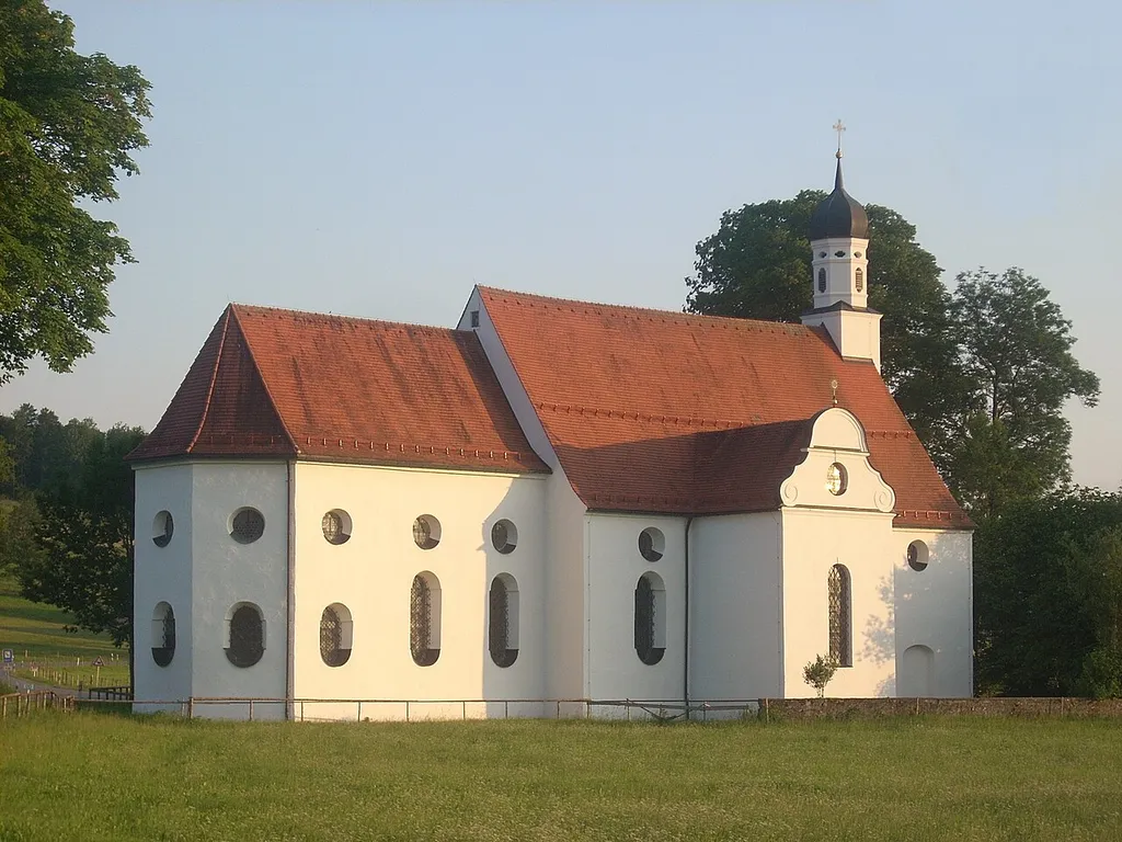 Steingaden-Ilgen, Wallfahrtskirche von Norden