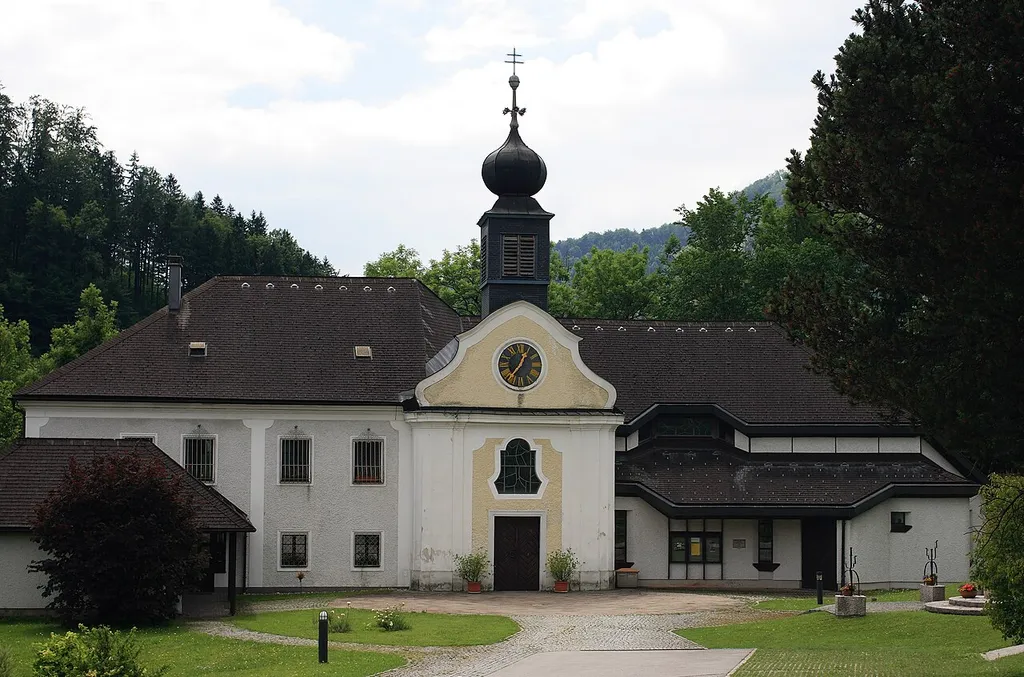 Pfarrhof und Kapelle in Klaus an der Pyhrnbahn