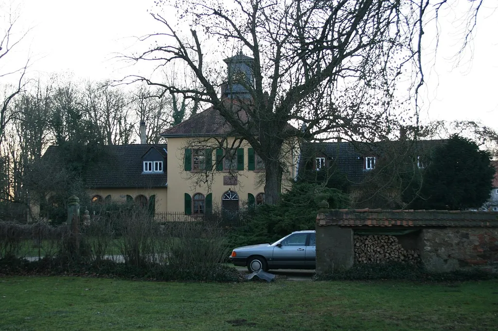 Mollersches Landhaus, Teil des ehemaligen Schlosses in Lindheim.