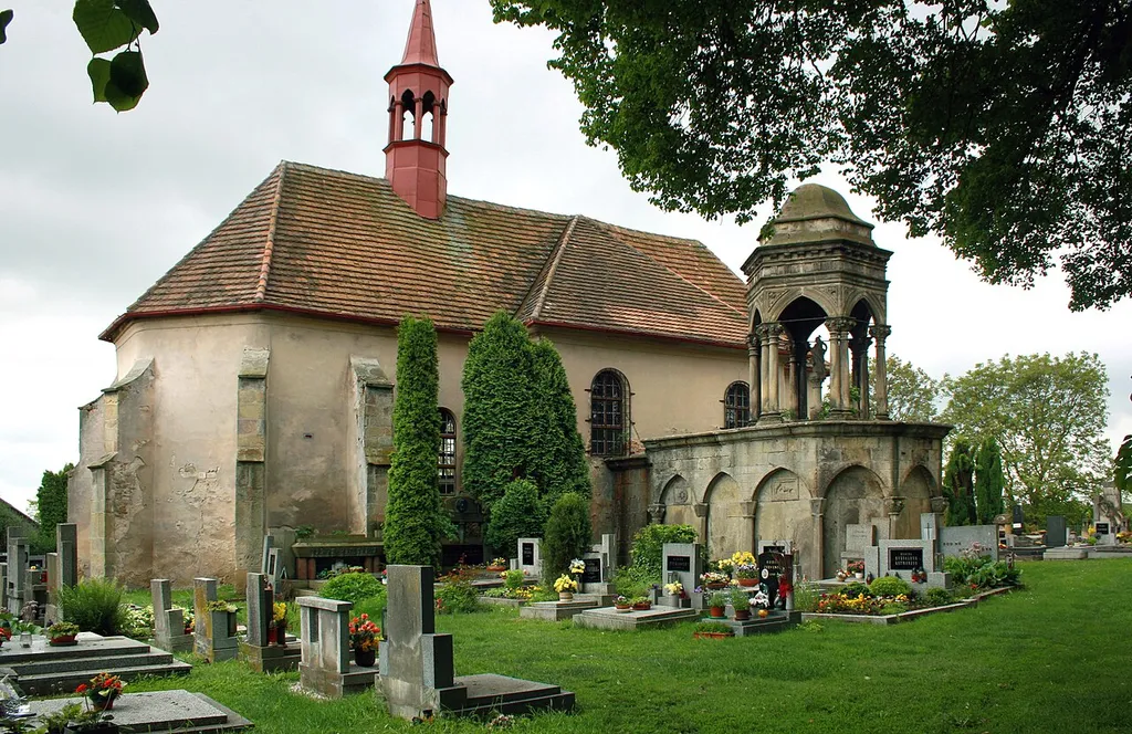 Church in Drahoraz, part of Kopidlno, Czech Republic