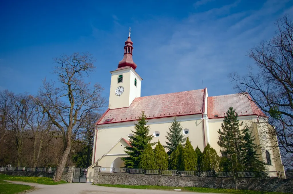 Church in Smolenice, Slovak Republic.