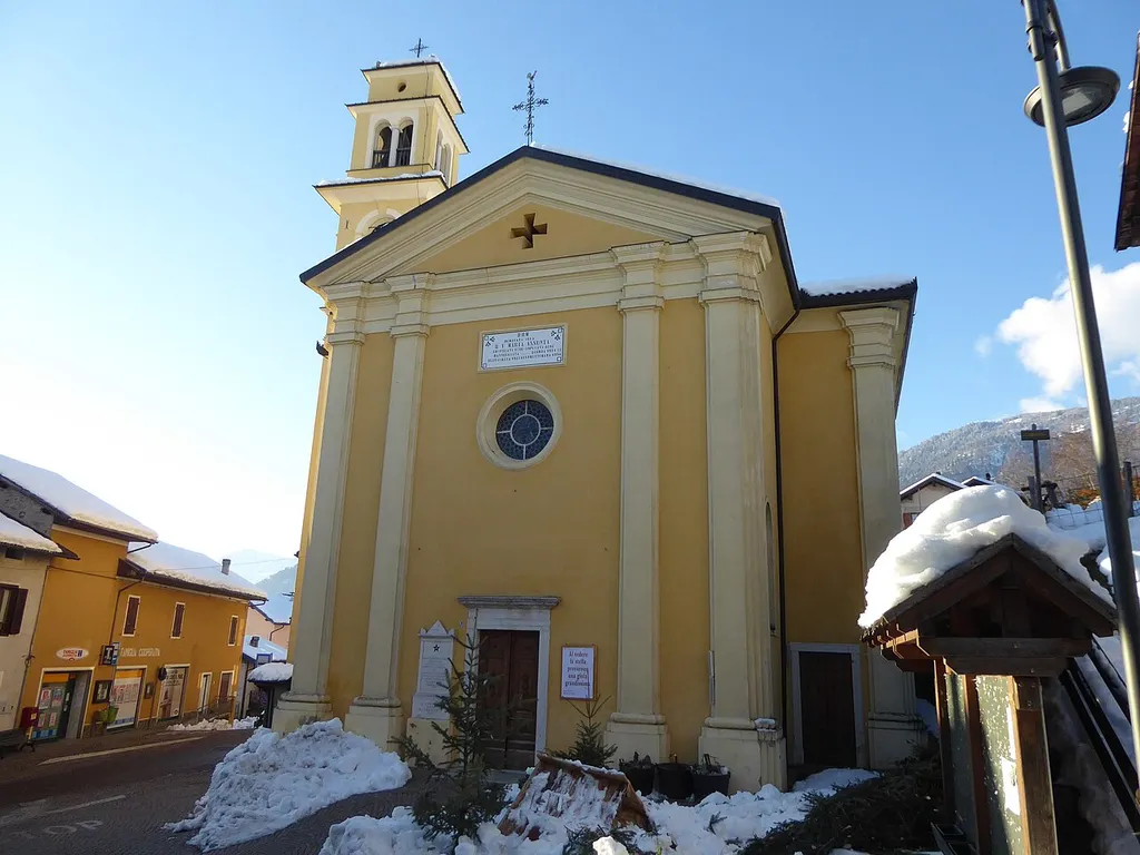 Spera (Castel Ivano, Trentino, Italy), Santa Maria Assunta church