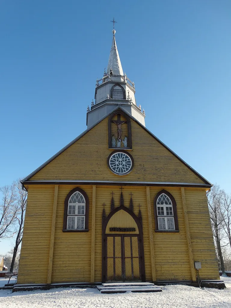 Church of St. George, Eržvilkas, Jurbarkas, Lithuania