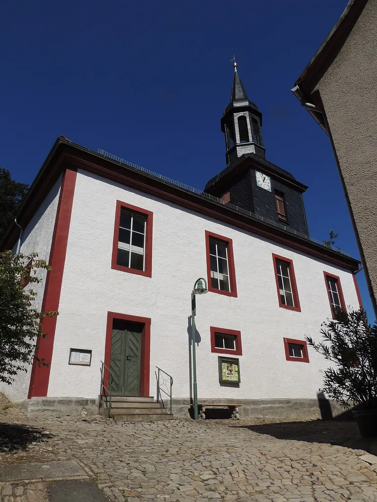 Denkmalgeschütztes Kirche in Zeutsch, Gemeinde Uhlstädt-Kirchhasel