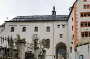 St. Ursula Convent, Holy Trinity Convent Church, and Metzilten Tower