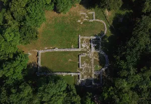 Early Christian Church on the Doss Trento
