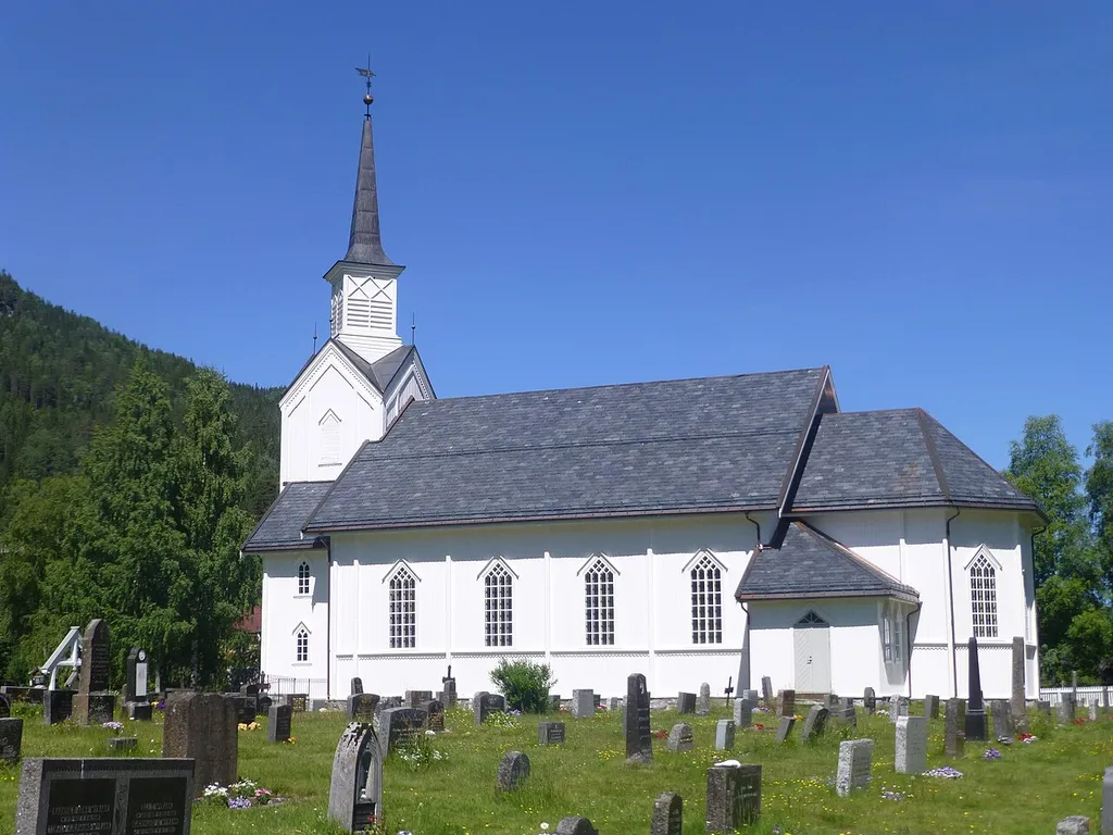 Nore kirke i Nore i Nore og Uvdal kommune i Buskerud.