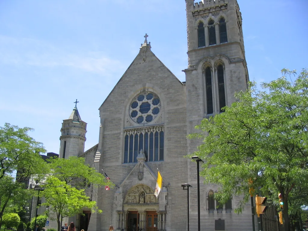 photo of the Cathedral of the Immaculate Conceptionin Syracuse, NY, taken by me on June 12, 2004