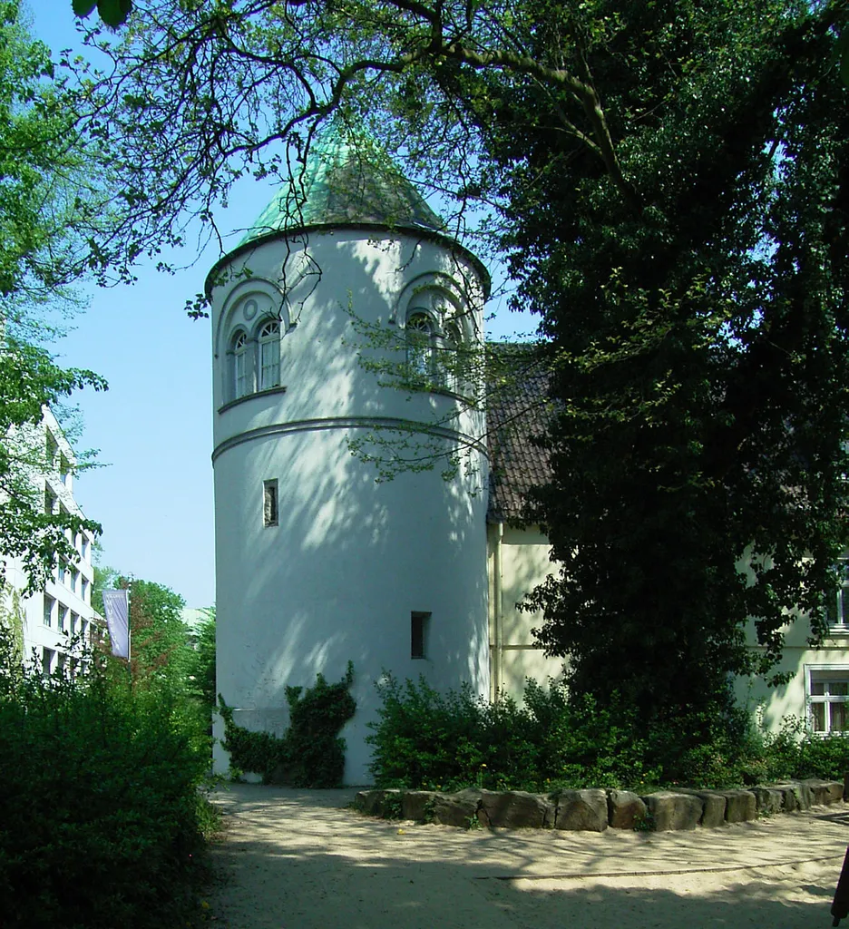 Der Turm der Burg Unna