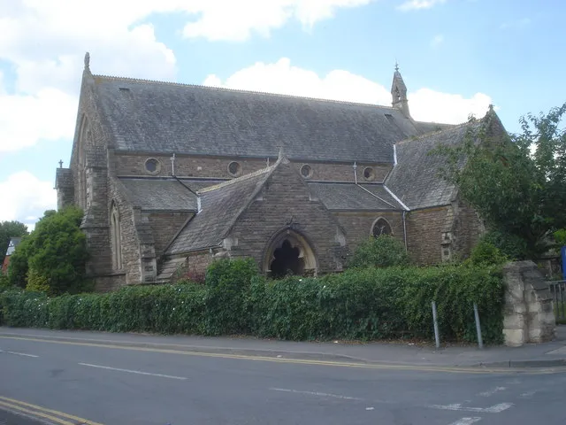 St James' Church Large Church of England chapel on Green Street with C of E school next door.