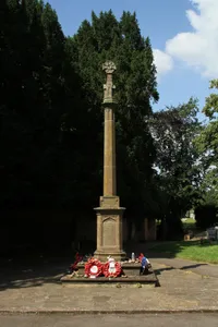 Wellesbourne War Memorial Approximately 17 Metres West of the Church of St Peter