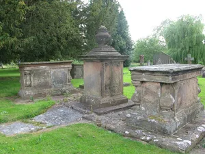 Four Pratt Memorials About 5 Metres  South-East Of Chancel Of Church Of St Cassian