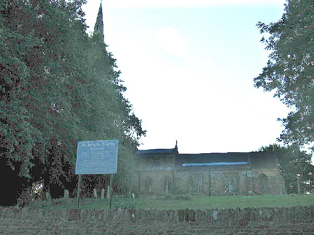 Parish church of St John the Baptist, Kingsthorpe, Northampton, seen from the southeast