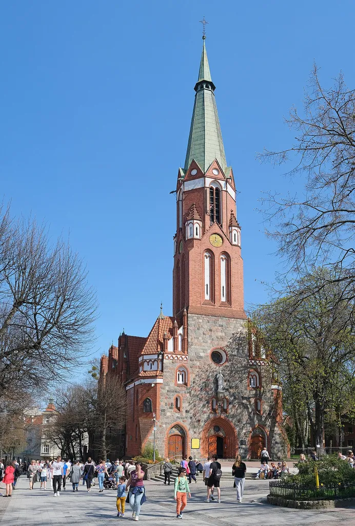 Saint George church in Sopot, Poland.