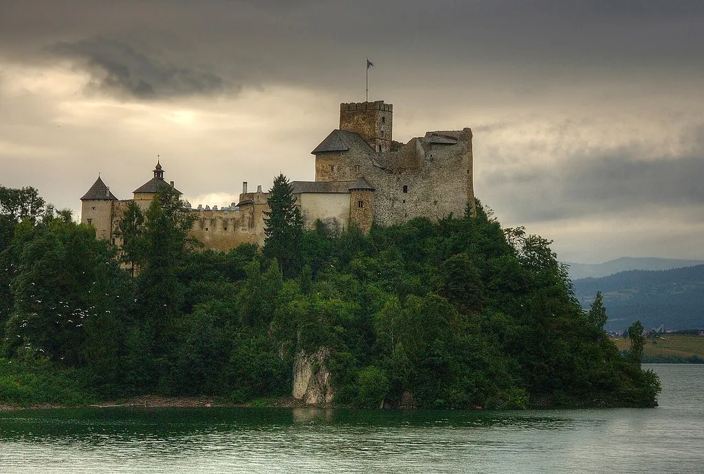 Niedzica Castle in Poland.