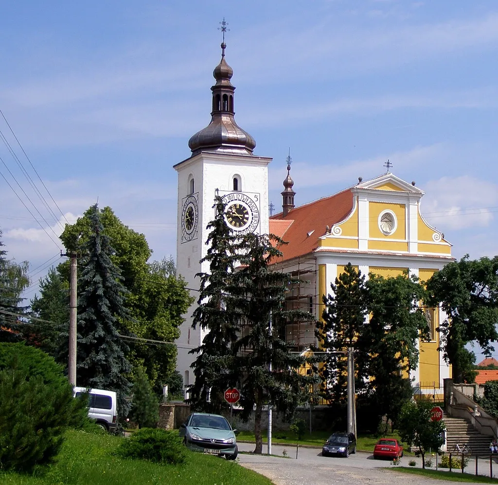 Stařeč. Saint James the Elder church